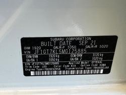 2021 Subaru
Impreza 2.0i-L