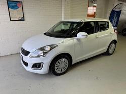 2014 Suzuki Swift GL Navigator FZ MY14 Snow White