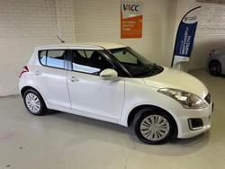 2014 Suzuki Swift GL Navigator FZ MY14 Snow White