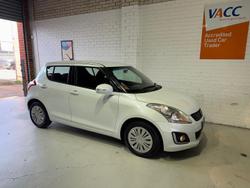 2014 Suzuki Swift GL Navigator FZ MY14 Snow White