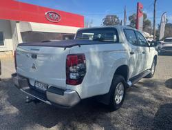 2021 Mitsubishi Triton GLX+ MR MY21 4X4 Dual Range White