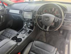2014 Volkswagen Touareg V6 TDI 7P MY14 Four Wheel Drive Pure White