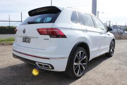 2022 Volkswagen Tiguan 162TSI R-Line 5N MY22 Four Wheel Drive Pure White