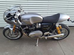 2016 Triumph Thruxton 1200 R Thruxton Silver