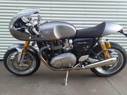 2016 Triumph Thruxton 1200 R Thruxton Silver