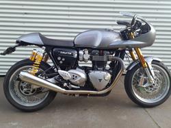 2016 Triumph Thruxton 1200 R Thruxton Silver