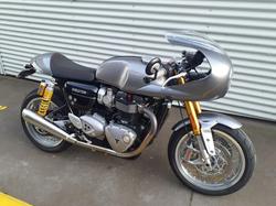 2016 Triumph Thruxton 1200 R Thruxton Silver