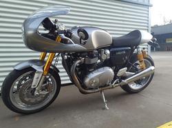 2016 Triumph Thruxton 1200 R Thruxton Silver
