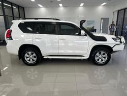 2018 Toyota Landcruiser Prado GXL GDJ150R 4X4 Dual Range Glacier White
