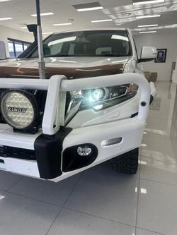 2018 Toyota Landcruiser Prado GXL GDJ150R 4X4 Dual Range Glacier White