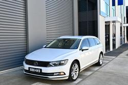 2017 Volkswagen Passat 140TDI Highline B8 MY18 Pure White