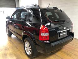 2009 Hyundai Tucson City Elite JM MY09 Ebony Black