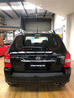 2009 Hyundai Tucson City Elite JM MY09 Ebony Black