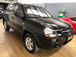 2009 Hyundai Tucson City Elite JM MY09 Ebony Black