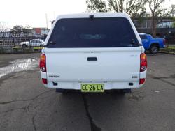 2009 Mitsubishi Triton GLX MN MY10 4X4 Dual Range White