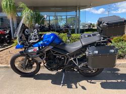 2015 Triumph TIGER 800 XCX Blue