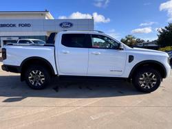 2025 Ford Ranger PHEV Wildtrak MY25.75 Four Wheel Drive Frozen White