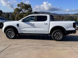 2025 Ford Ranger PHEV Wildtrak MY25.75 Four Wheel Drive Frozen White