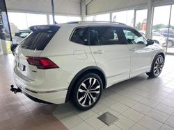 2018 Volkswagen Tiguan 162TSI Highline Allspace 5N MY19 Four Wheel Drive Pure White