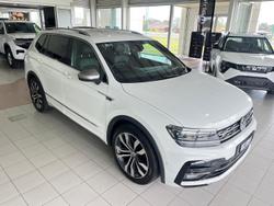 2018 Volkswagen Tiguan 162TSI Highline Allspace 5N MY19 Four Wheel Drive Pure White