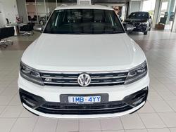 2018 Volkswagen Tiguan 162TSI Highline Allspace 5N MY19 Four Wheel Drive Pure White