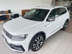 2018 Volkswagen Tiguan 162TSI Highline Allspace 5N MY19 Four Wheel Drive Pure White