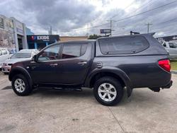 2010 Mitsubishi Triton GLX-R MN MY10 4X4 Dual Range Gunmetal