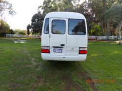 2013 Toyota Coaster Deluxe WHITE