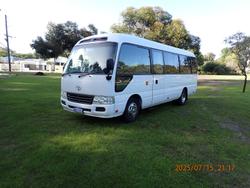 2013 Toyota Coaster Deluxe WHITE