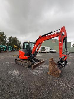 2021 Kubota U55-4 Orange