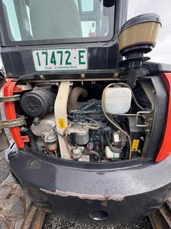 2021 Kubota U55-4 Orange