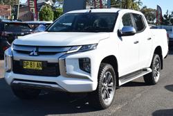 2022 Mitsubishi Triton GLS MR MY22 4X4 Dual Range White