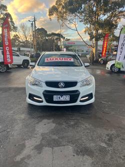 2013 Holden Commodore SV6 VF MY14 Heron White