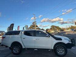 2016 Mitsubishi Triton GLX MQ MY16 4X4 Dual Range White