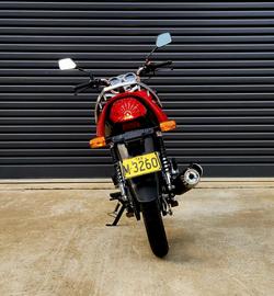 2012 Honda CB125E CB Red