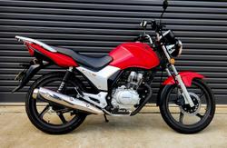 2012 Honda CB125E CB Red