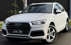 2019 Audi Q5 45 TFSI sport FY MY19 4X4 On Demand Glacier White