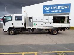 2012 ISUZU FRR 600 WHITE