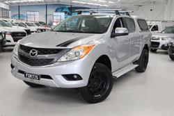 2013 Mazda BT-50 XTR Hi-Rider UP 4x2 Highlight Silver