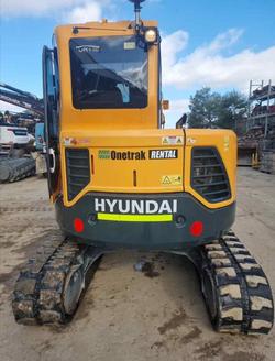 2022 Hyundai R60cr-9 Yellow