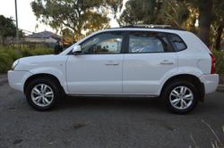 2009 Hyundai Tucson City SX JM MY09 Noble White