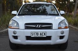 2009 Hyundai Tucson City SX JM MY09 Noble White