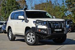 2020 Toyota Landcruiser Prado GXL GDJ150R 4X4 Dual Range Glacier White