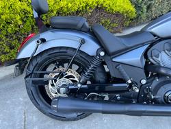 2017 VICTORY OCTANE Matte Supersteel Grey