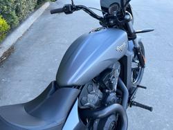 2017 VICTORY OCTANE Matte Supersteel Grey