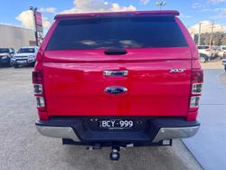 2019 Ford Ranger XLT PX MkIII MY19.75 4X4 Dual Range True Red