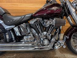 2007 Harley-davidson FLSTF FAT BOY Red