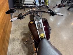 2007 Harley-davidson FLSTF FAT BOY Red