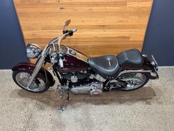 2007 Harley-davidson FLSTF FAT BOY Red