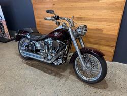 2007 Harley-davidson FLSTF FAT BOY Red